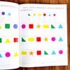 Рабочая тетрадь для дошкольников: Распознавание фигур, 46 страниц, Волшебная книга с заданиями на визуальное различение, Детская развивающая книга для тренировки концентрации