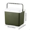 Cooler Box Cold/Heat Preservation Carrier Portable Container Ice Chest Small for Barbecue