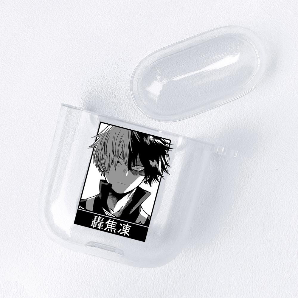 Аниме My Hero Academy фигурки прозрачный чехол для Airpods Funda Airpods 2/1 чехол Boku No Hero Academy мягкий чехол из ТПУ