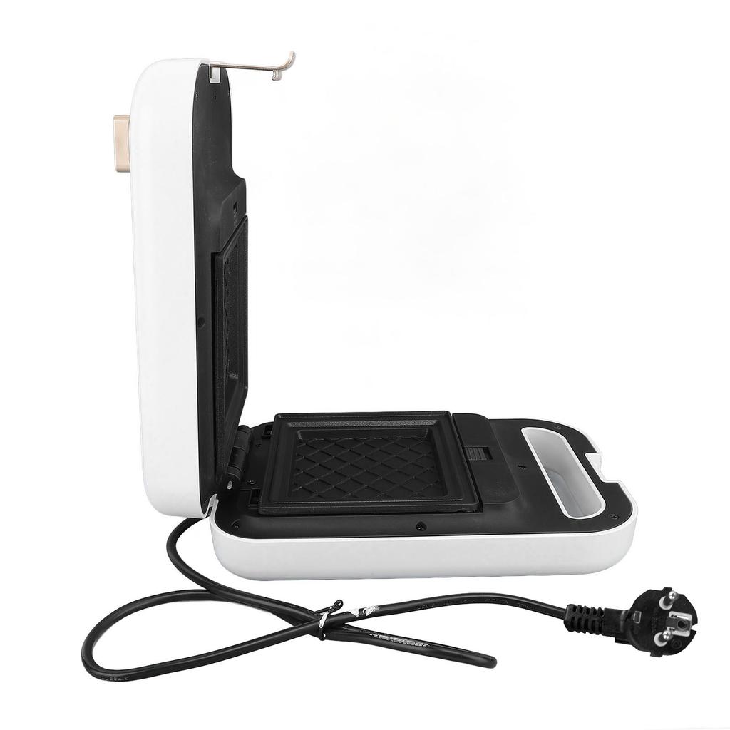 Вафельница 600 Вт, сэндвичница с антипригарным покрытием, съемная электрическая панини-пресс, таймер