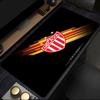 Necaxa Team Crest mouse pad, rubber base, esports desk mat, mouse pad for gamers and office use, gaming desk , easy to clean mat