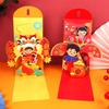 Chinese New Year Red Envelopes 2025 Snake Year Lucky Money Pockets 3D Traditional Red Pockets for Lunar New Year Spring Festival