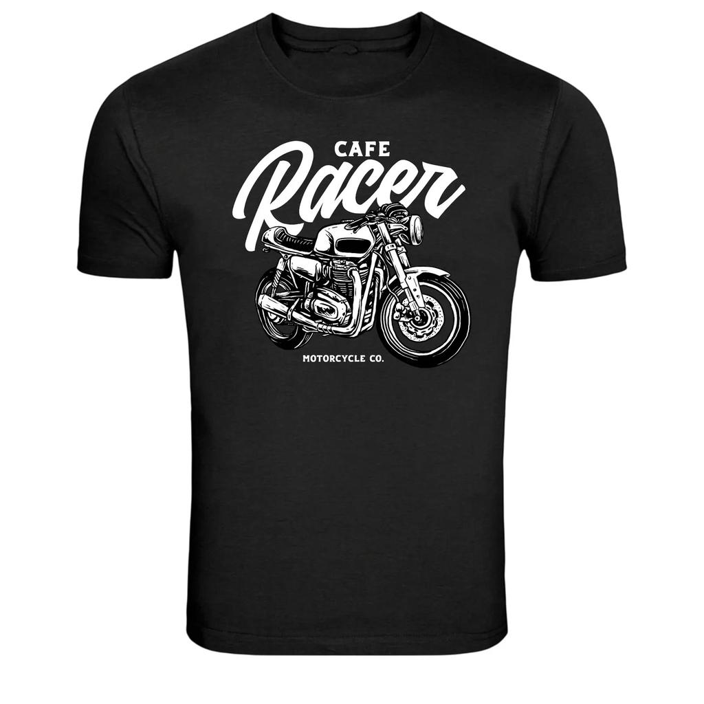 Cafe Racer Vintage Motorcycle Biker Retro Garage T-Shirt