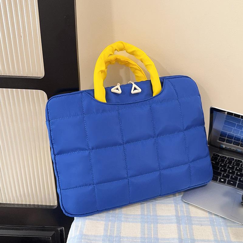 2026 new briefcase handbag men and women anti-splashing meeting documents information bag office study training bag