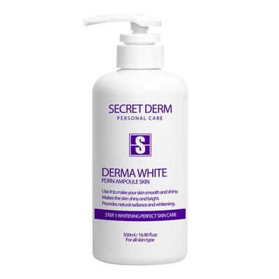 Derma White PDRN Ампула для отбеливания кожи против морщин Глутатион EGF Water Glow 500 мл