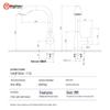 LINGJULI Pull-Out Liftable Basin Faucet