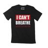 I Cant Breathe Black Lives Matter Men's Short Sleeve T Shirt Graphic Tee