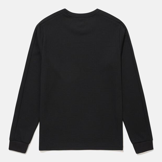DESCENTE Dry Waffle Long Sleeve T-Shirt Black Sr111Utl32