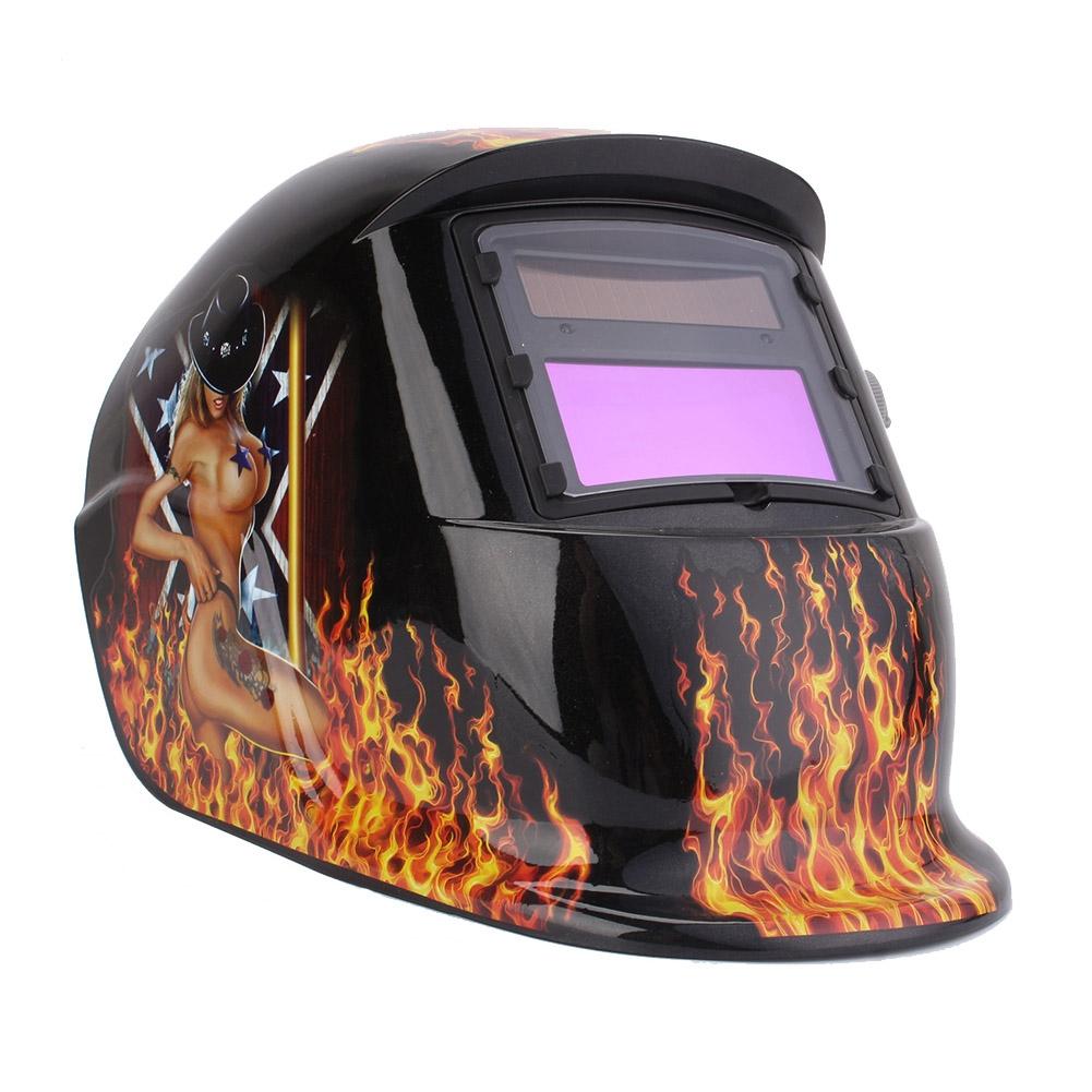 Solar Auto Darkening Welding Helmet Cover MIG ARC TIG Welder Machine