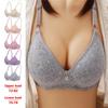 Женский сексуальный бюстгальтер с цветочным принтом, бюстгальтер без косточек, анти-провисающее нижнее белье, нижнее белье с эффектом пуш-ап, бюстгальтер с принтом небольшого размера