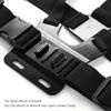 Suitable for Gopro Hero 11 10 9 8 7 6 5 4, DJI, Insta360 Black Accessories Adjustable Chest Strap Chest Strap Waist Belt