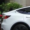 Автомобильная наклейка Tesla 3D МЕТАЛЛИЧЕСКИЙ значок на капот автомобиля Наклейка-шильдик на задний багажник Декор заднего багажника Для Tesla Model S X 3 Y 2017 За шт.
