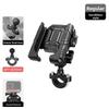 Muti-Usage Phone Holder Adjustable Anti Vibration Motorcycle Phone Holder Shock Absorb Anti Shake Handlebar Mount
