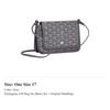 Goyard Сумка-конверт Plumet Canvas с кожаной отделкой WOC Сумка через плечо Сумка на плечо Обычная Унисекс 11 Цветов PLUMETPMLTY