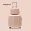 18-дюймовый сверхлегкий женский многофункциональный чемодан для ручной клади - Прочный, Надежный, Бесшумная дорожная тележка