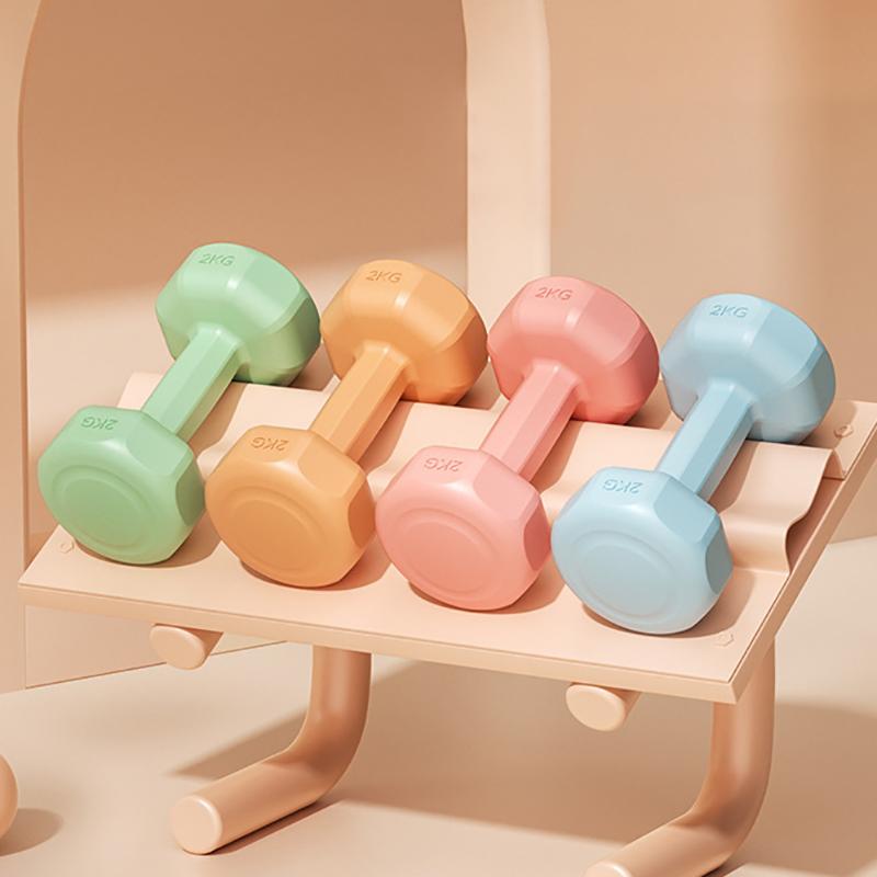 1 шт. женские гантели фитнес бытовое оборудование цветной фитнес силовые упражнения дома тренажеры для тренировок спорт