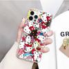 JZ19 Hello Kitty Прозрачный чехол для Samsung A04 A14 A23 M33 M53 Realme 10 9 C35 C55 VIVO Y02 X80 Infinix Hot 30 Note 11 Tecno Spark 8P Pro