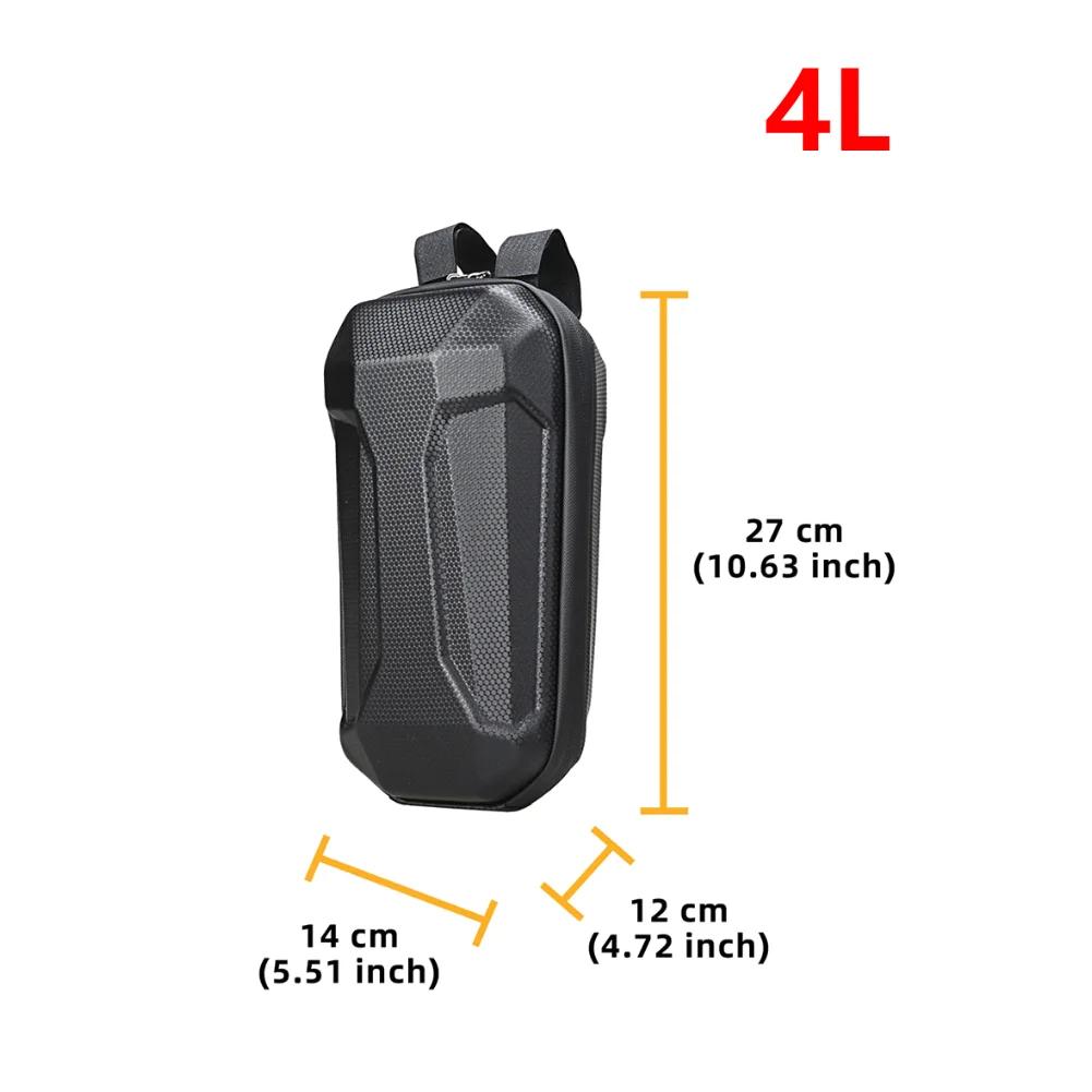 2 л 3 л 4 л 5 л Сумка на молнии для электросамоката Xiaomi M365 Водонепроницаемая сумка для хранения Подвесная сумка для аксессуаров Kugoo M4