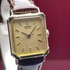 [USED] 90s SEIKO QUARTZ Watch, Battery Replaced, Made In Japan, SGP Square Case