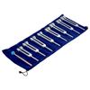 Dreld Chakra Tuning Fork Set Solfeggio Tuning Fork Set DNA Repair Healing Sound Therapy Tool with 8 Tuning Forks 1 Silicone Hammer Vibration