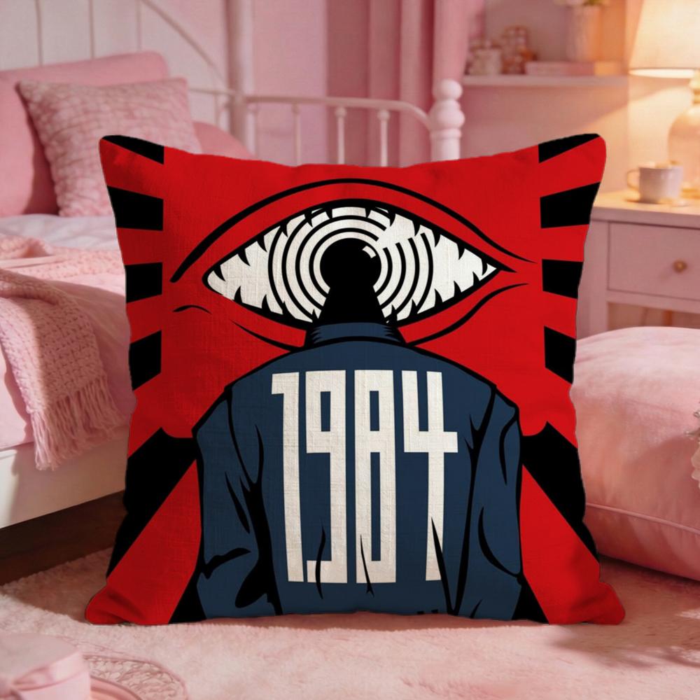 1984 Наволочка Премиум Комфорт Двусторонняя Подушка Чехол Два в Одном Дизайн для Любой Комнаты Салона Автомобиля