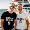 Groom Squad Best Man T Shirt Team EVG Future Groom Tshirt Friends Single Farewell Fashion Graphic Tops Bachelor Stag Party Tees