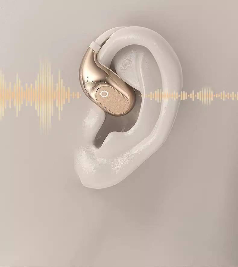 OWS Регулируемые True Wireless Открытые Bluetooth-наушники для спорта с долгим временем работы от аккумулятора
