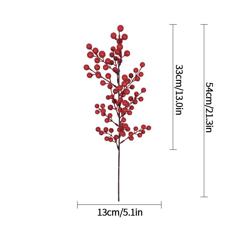 10/20 шт. искусственные ягоды искусственные цветы рождественский новогодний декор елочные украшения пенопластовый цветочный букет DIY украшение для рабочего стола