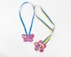 Ribbon satin ribbon blue navy blue