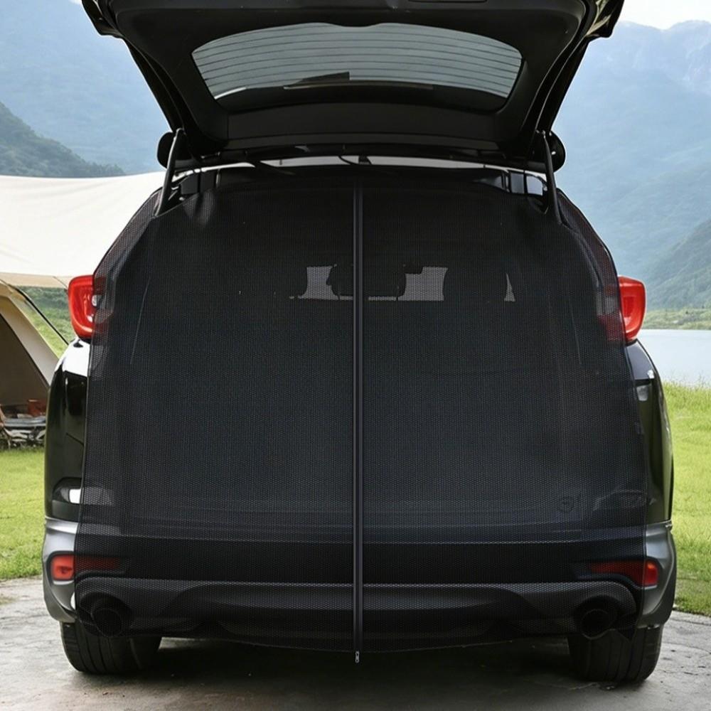 Ventilation Mesh Car Mosquito Net Sunshade Insect Proof Net New SUV Tailgate Mesh Screen Outdoor