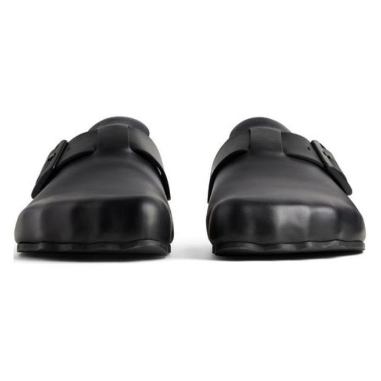 (WMNS) Balenciaga Sunday Leather Clogs 'Black' Women's 761284WCEA11000
