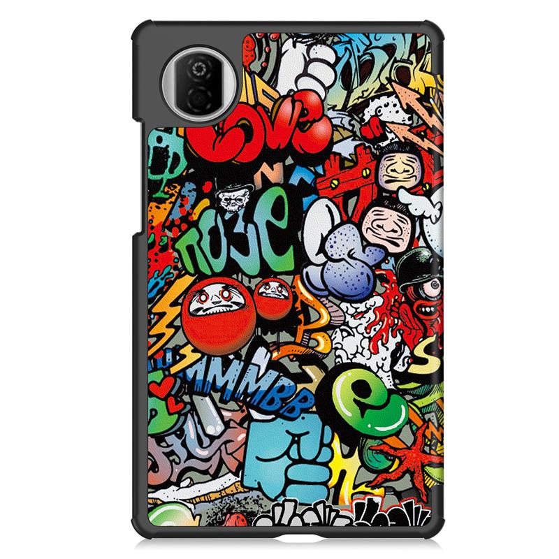 Чехол для планшета For Honor Pad X7 8,7 дюйма с магнитной подставкой, кожаный окрашенный чехол для Honor Pad X7 2025, чехол Coque для детей