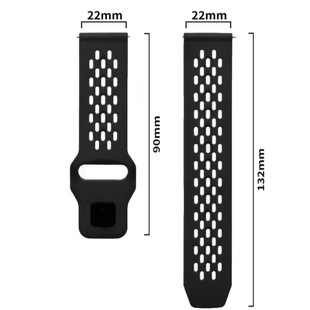 22mm Watch Straps For Redmi watch 5 lite/5 active smartwatch Breathable Silicone bracelet correa Xiaomi Redmi watch5 active band