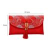 Brocade Cloth Tassel Brocade Red Envelope Spring Festival New Year Money Bag  Wedding Birthday