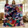 1 шт. Teen Titans, Плед Zine для улицы, Легкий фланелевый, Мягкий и теплый, Всесезонное использование для дивана, улицы, кемпинга, гостиной, офиса14
