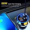 PD USB Type C USB телефон адаптер автомобильное зарядное устройство быстрая зарядка 66 Вт в машине для iPhone 13 Pro Xiaomi Huawei Samsung автомобильное быстрое зарядное устройство