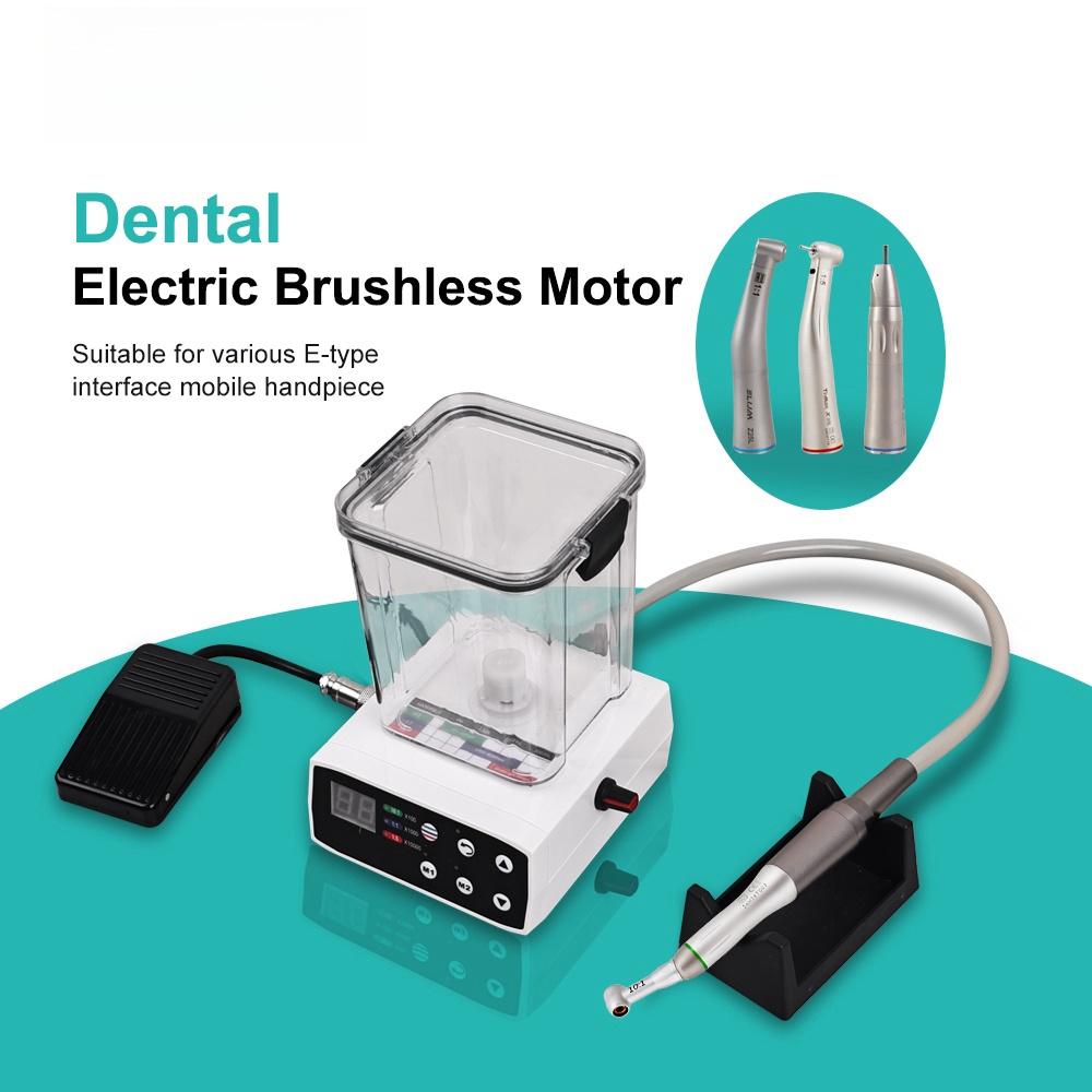 Dental Electric Micro Motor 2/4 Hole With Water Tank Automatic Water Supply System LED 1:1 1:5 Low-Speed Fiber Optic Handpiece
