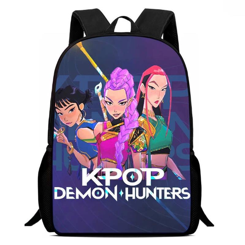 Новая школьная сумка K-pop девушки-охотницы на ведьм, печать высокой четкости, повседневный, трансграничный, легкий рюкзак