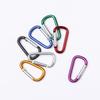7-colors Aluminium Safety Camping Hiking Hook Buckle Keychain Climbing Buckles Alloy Carabiner