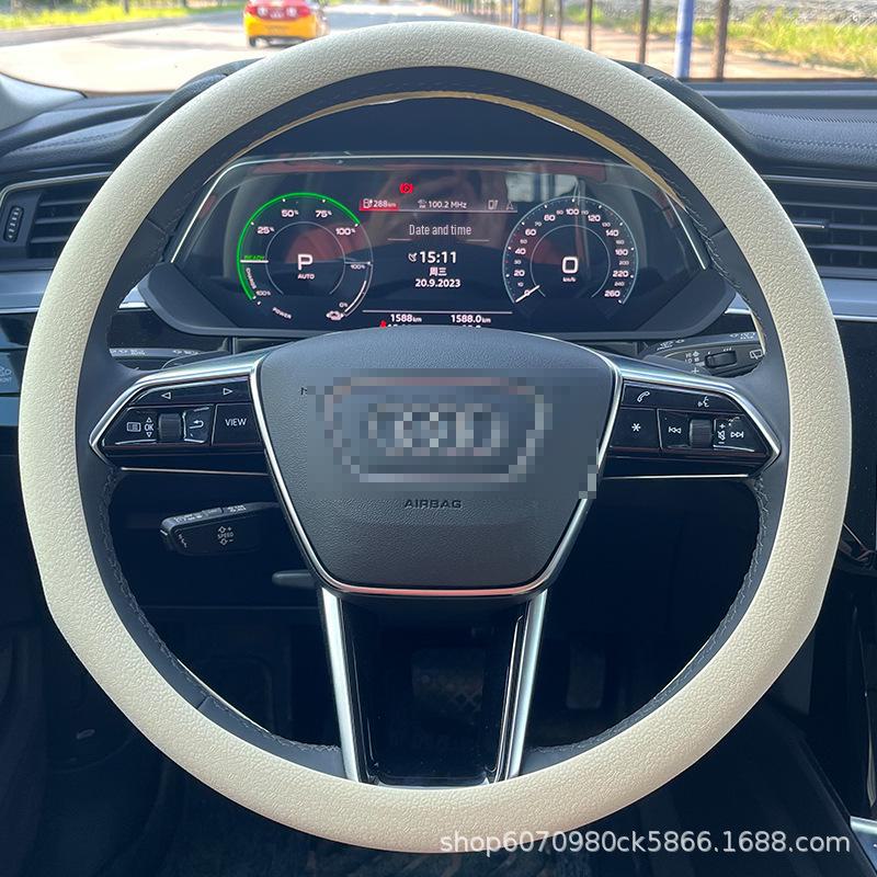 Универсальный нескользящий силиконовый чехол на руль – без запаха, впитывающий пот, всесезонный, для мужчин и женщин