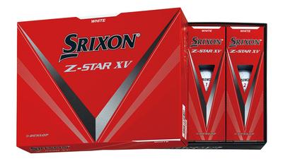 DUNLOP Мячи для гольфа SRIXON XV 2023 Модель 1 дюжина Белые Z-STAR (12 шт.)