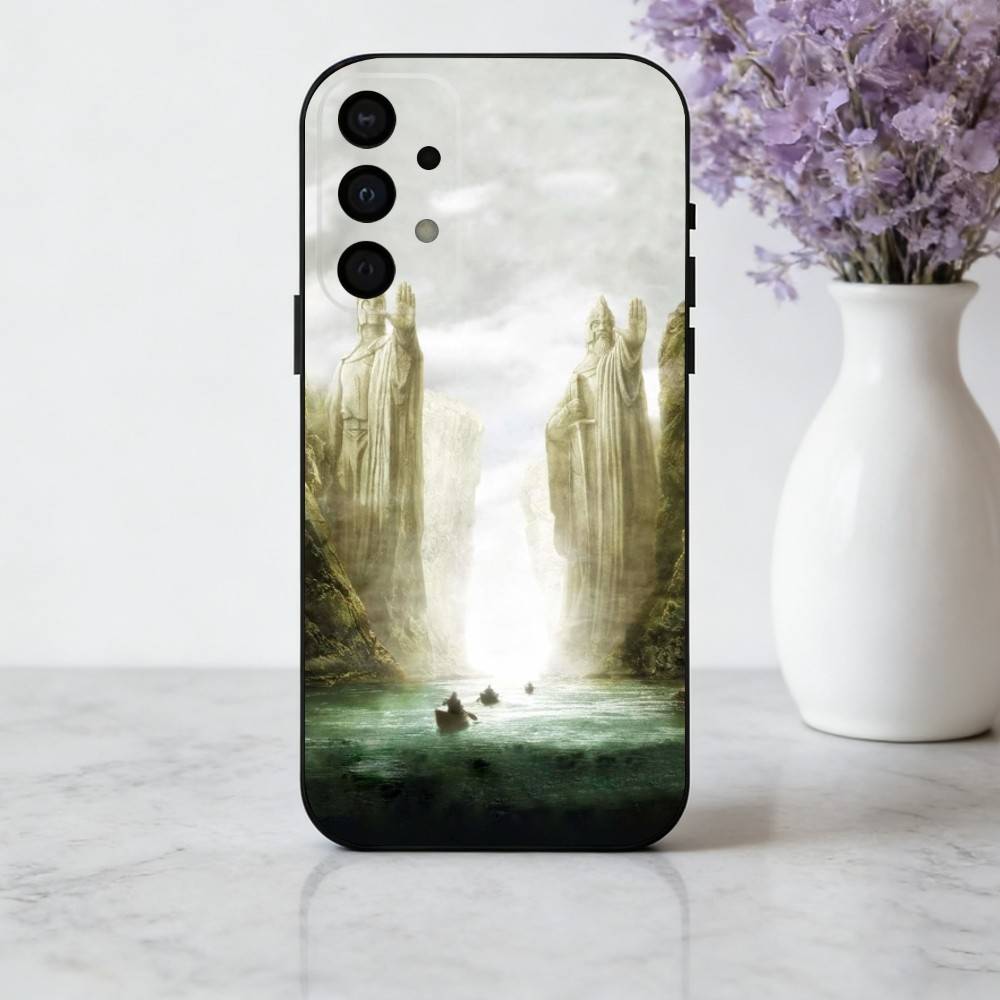 Movie T-The L-Lord-D R-Rings Phone Case For Samsung Galaxy A73,A72,A71,A70,A53,A52,A51,Soft Silicone Black Cover
