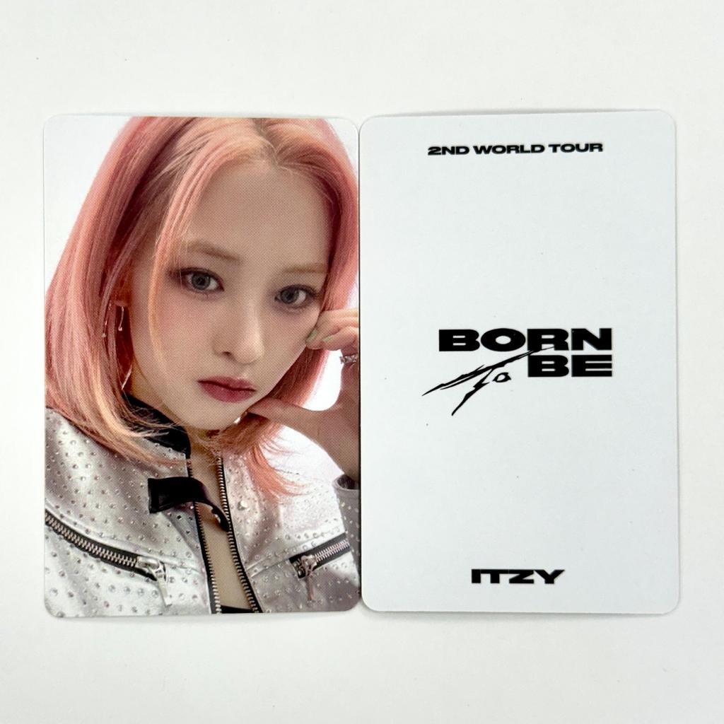 Itzy BORN TO BE in SEOUL Официальная фотокарточка MD JYP SHOP