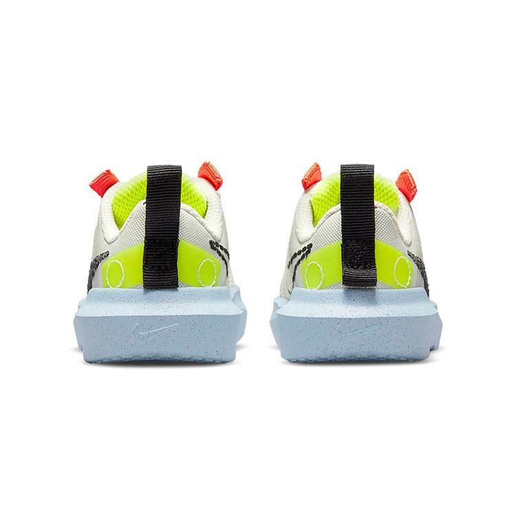 Nike Детские кроссовки Crater Impact TD Light Bone Stone Cream Volt Black DB3553-010