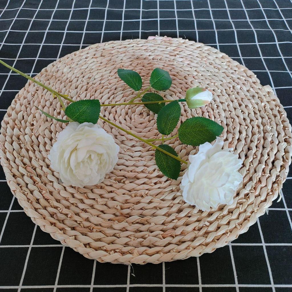 1шт 3 головки розы шелковый искусственный пион цветок для дома свадьба роза цветок украшение цветочный декор для вечеринки