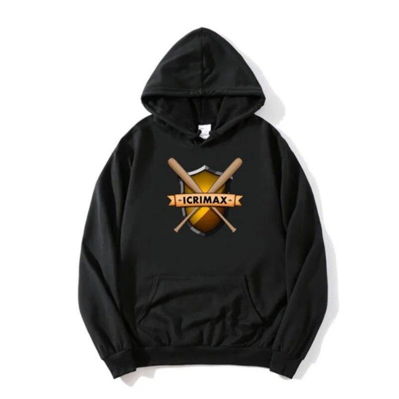 Icrimax Merch толстовка для женщин унисекс с капюшоном уличная одежда большие пуловеры с длинными рукавами Icrimax одежда для мальчиков и девочек-подростков