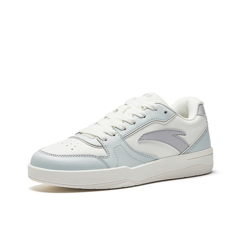 Anta Road Clash Leather Couples Outdoor Street Skateboard Fashion Wear Resistant Lightweight Low Top Skate Shoes Unisex Sneakers 922548008-4