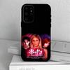 B-Баффи - истребительница вампиров   Чехол для телефона для Samsung S25,S24,S21,S22,S23,S30,Ultra,S20,Plus,Другие Мягкий черный чехол