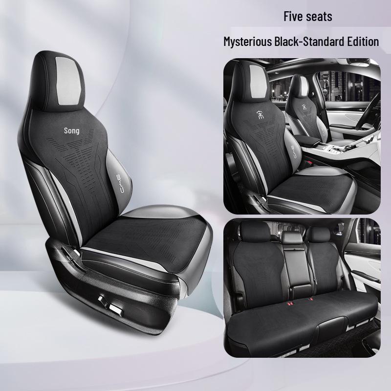 BYD Song PLU Semi-Wrap Car Seat Cushion Set - New Model for Five Seats