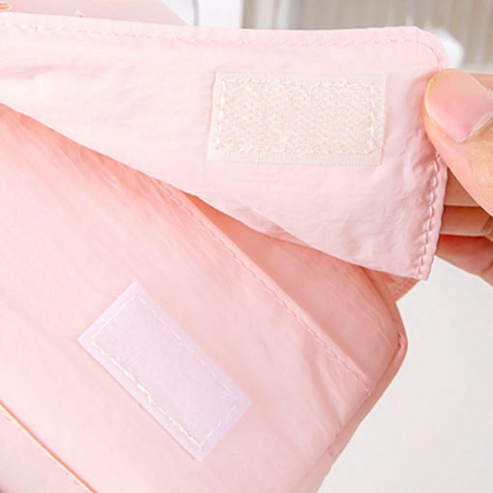 Bow Pencil Pouch Three Layers Stationery Storage Bag Save Space Pencil Case School